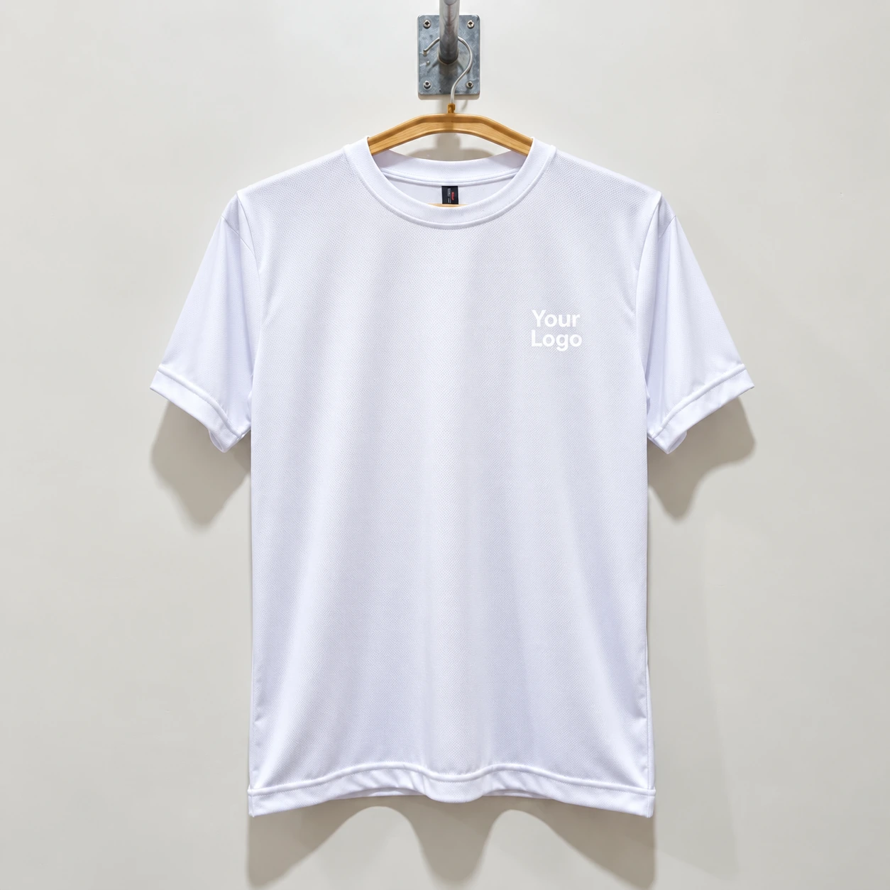 Dot Net Polyester Round Neck T-Shirt
