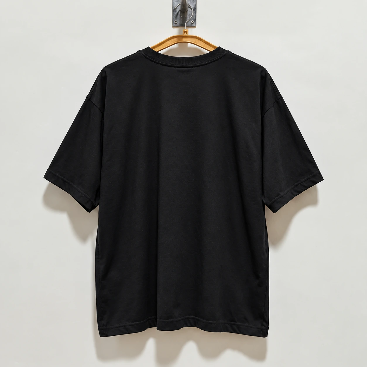 Oversized Cotton Round Neck T-Shirt - view 3