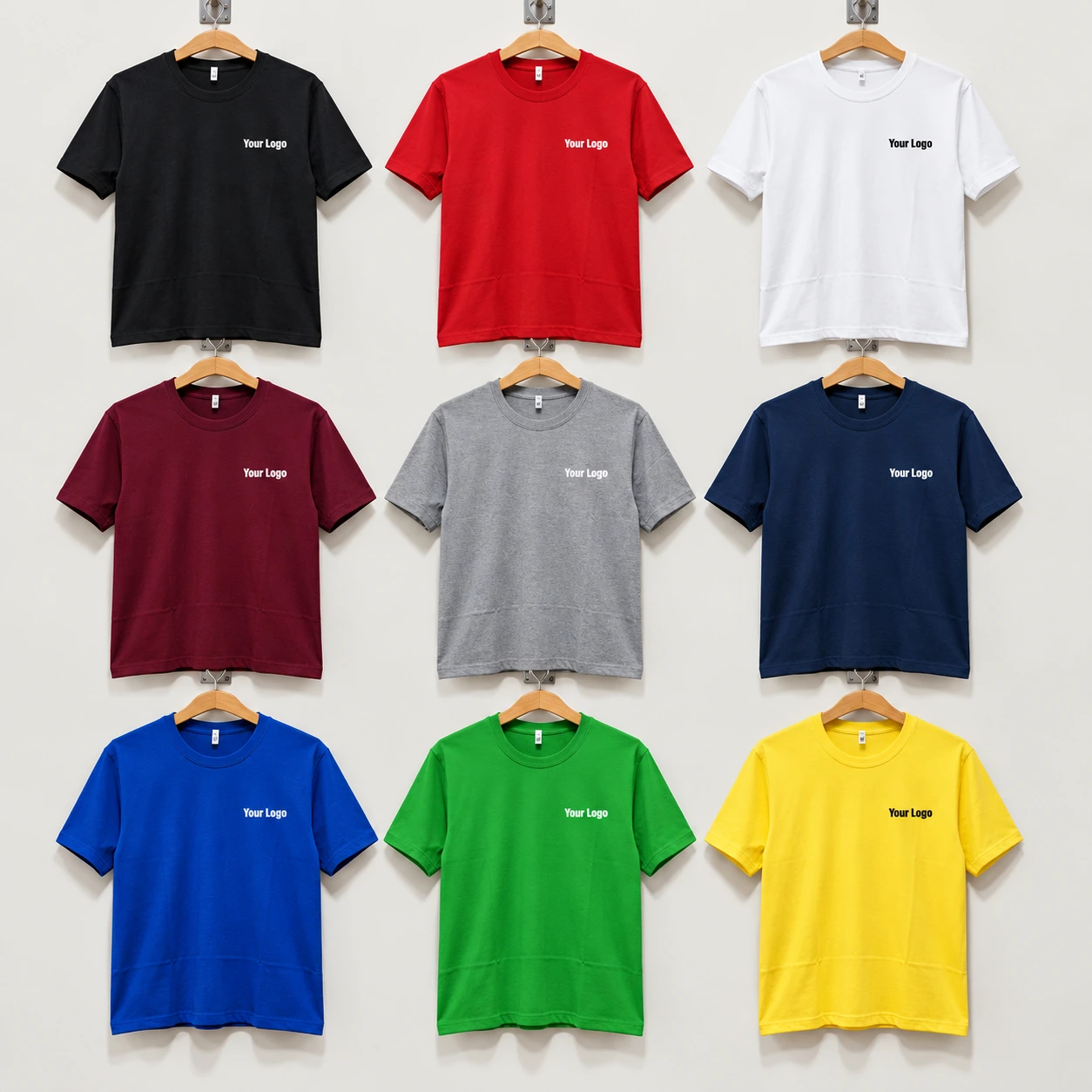 30 No. Cotton Round Neck T-Shirt - view 4