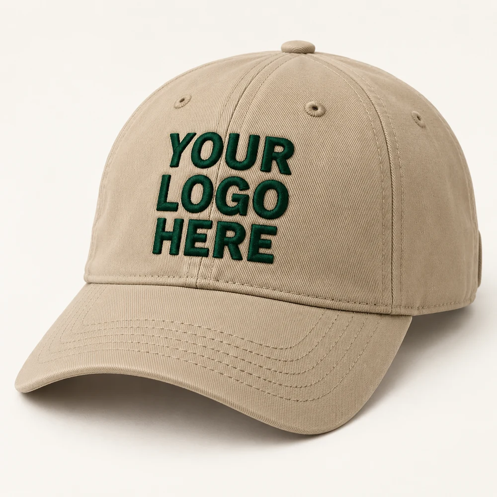 Embroidered Logo Cotton Cap - view 2