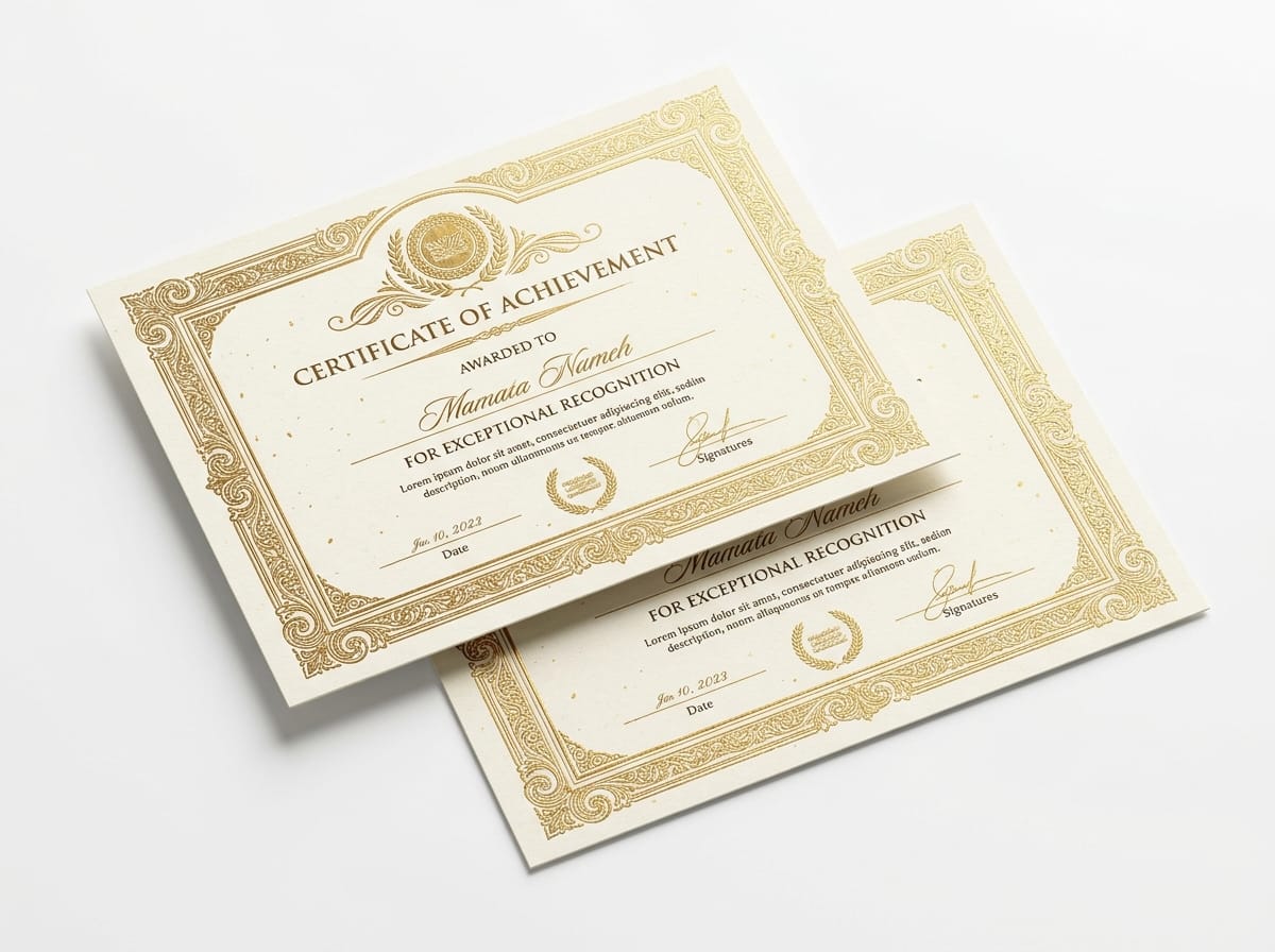 Custom Certificate