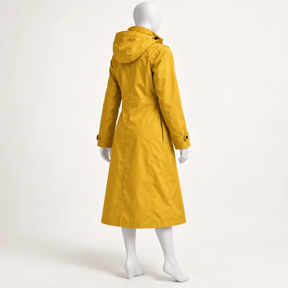 Women Long Raincoat - view 2