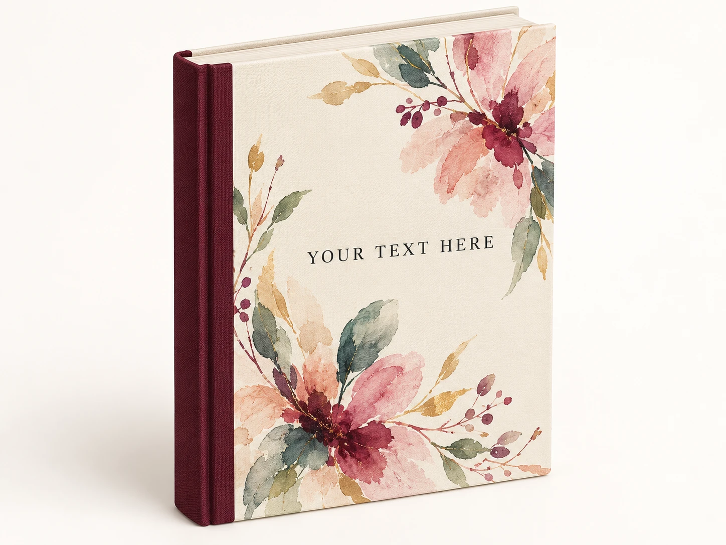 Watercolor Floral Diary - view 2