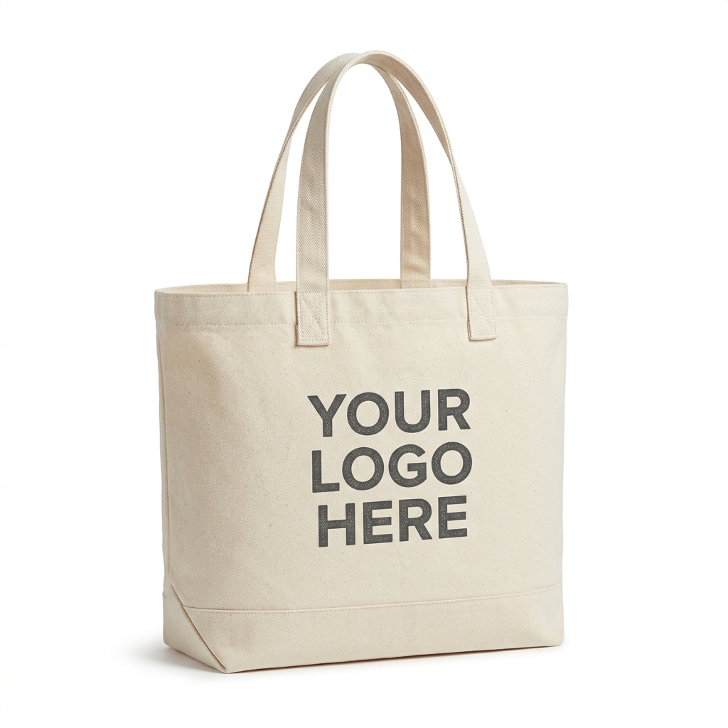 Cotton Canvas Tote Bag